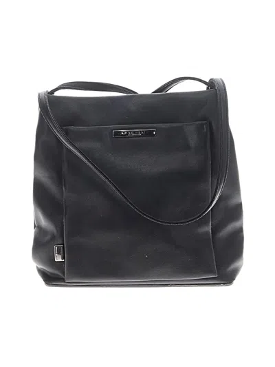 Pre-owned Nine West Shoulder Bag In Black