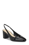 Nine West Women's Sinead 9x9 Block Heel Slingback Dress Pumps In Black