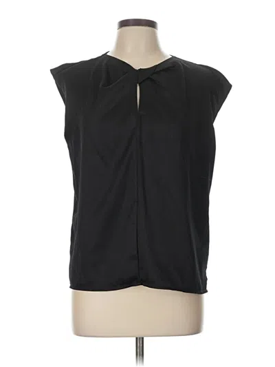 Pre-owned Nine West Sleeveless Blouse In Black