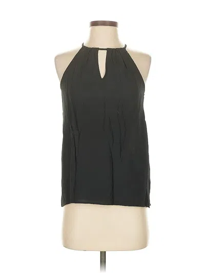 Pre-owned Nine West Sleeveless Blouse In Black