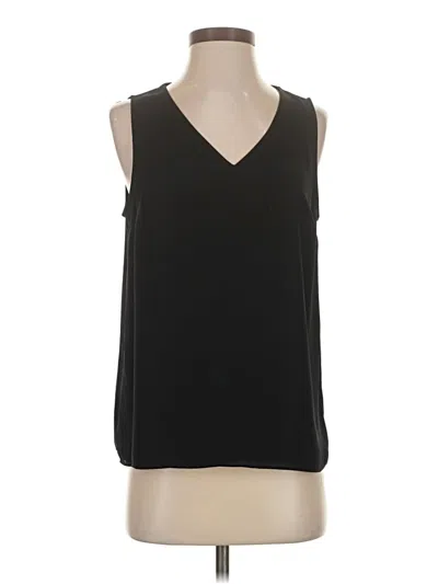 Pre-owned Nine West Sleeveless Blouse In Black