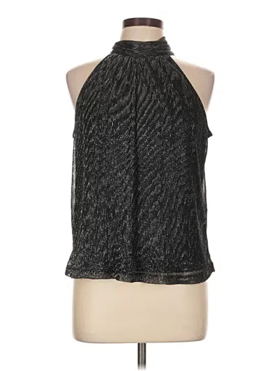Pre-owned Nine West Sleeveless Blouse In Black