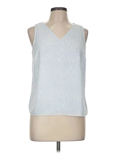 Pre-owned Nine West Sleeveless Blouse In Blue