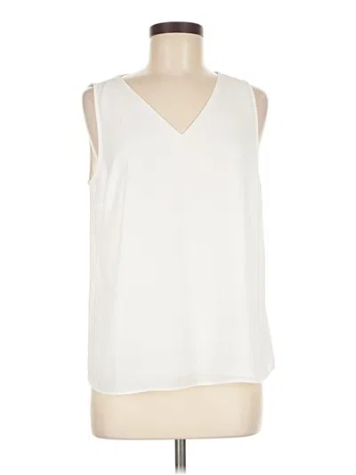 Pre-owned Nine West Sleeveless Blouse In Ivory