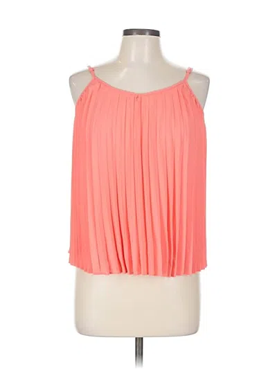 Pre-owned Nine West Sleeveless Blouse In Orange