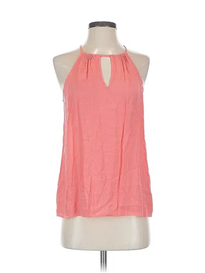 Pre-owned Nine West Sleeveless Blouse In Pink
