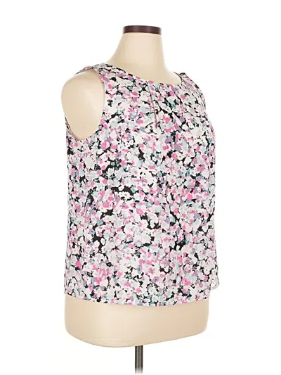 Pre-owned Nine West Sleeveless Blouse In Pink