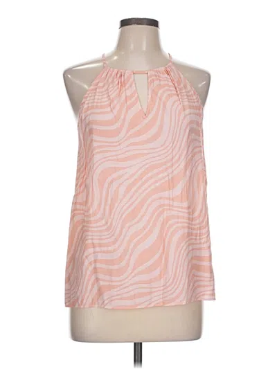 Pre-owned Nine West Sleeveless Blouse In Pink