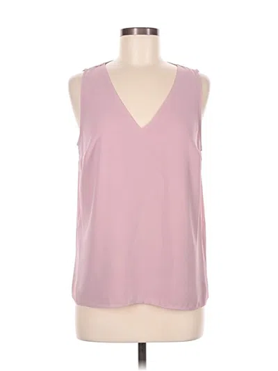 Pre-owned Nine West Sleeveless Blouse In Pink