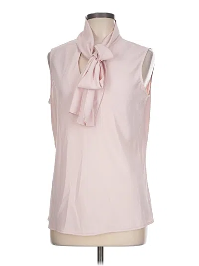 Pre-owned Nine West Sleeveless Blouse In Pink