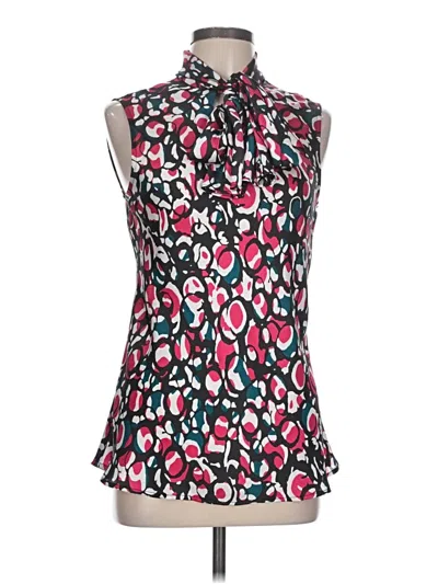 Pre-owned Nine West Sleeveless Blouse In Pink