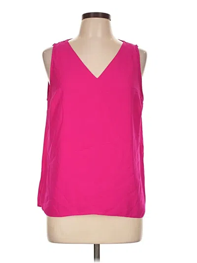 Pre-owned Nine West Sleeveless Blouse In Pink