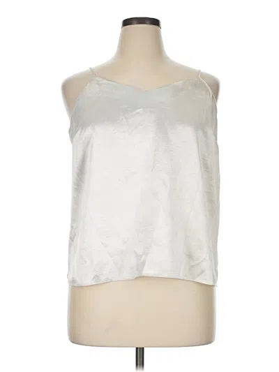 Pre-owned Nine West Sleeveless Blouse In Silver