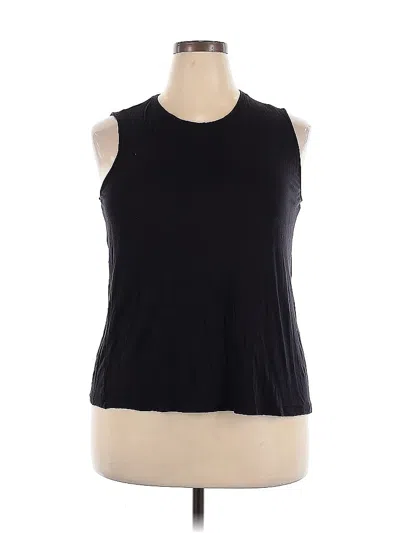 Pre-owned Nine West Sleeveless T-shirt In Black
