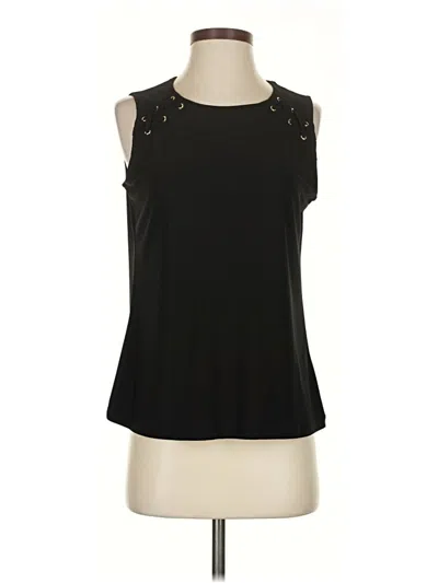 Pre-owned Nine West Sleeveless T-shirt In Black