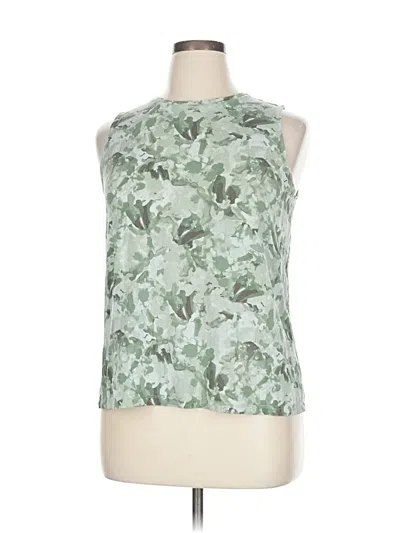 Pre-owned Nine West Sleeveless T-shirt In Green