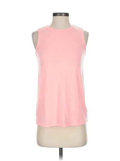 Pre-owned Nine West Sleeveless T-shirt In Pink