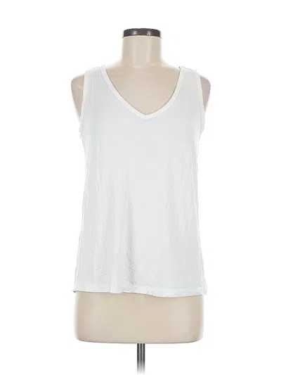 Pre-owned Nine West Sleeveless T-shirt In White
