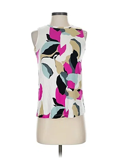 Pre-owned Nine West Sleeveless T-shirt In White