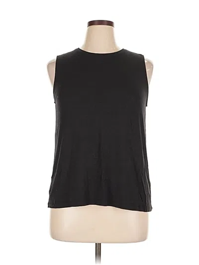 Pre-owned Nine West Sleeveless Top Black Halter Neckline Tops