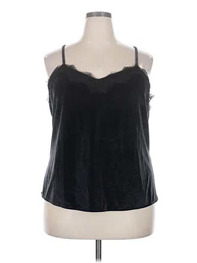 Pre-owned Nine West Sleeveless Top Black Halter Neckline Tops