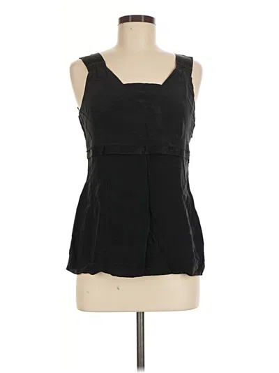 Pre-owned Nine West Sleeveless Top Black Square Neckline Tops