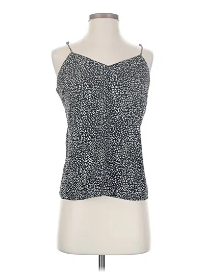 Pre-owned Nine West Sleeveless Top Black Strapless Neckline Tops