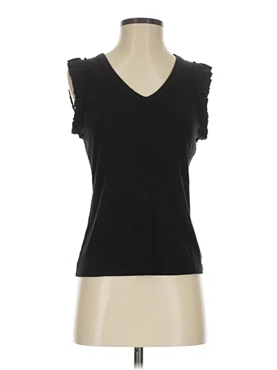 Pre-owned Nine West Sleeveless Top Black Sweetheart Neckline Tops
