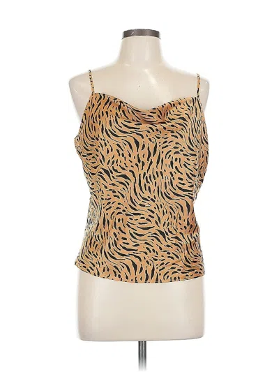 Pre-owned Nine West Sleeveless Top Orange Sweetheart Neckline Tops
