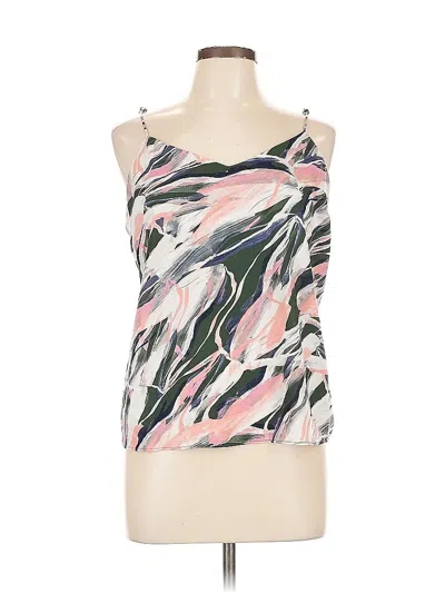 Pre-owned Nine West Sleeveless Top Pink Strapless Neckline Tops