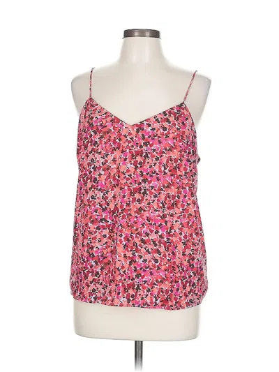 Pre-owned Nine West Sleeveless Top Pink Sweetheart Neckline Tops