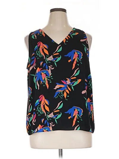 Pre-owned Nine West Sleeveless T-shirt In Black