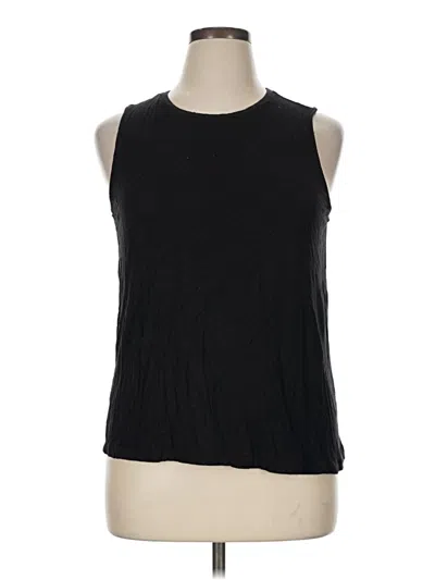 Pre-owned Nine West Sleeveless T-shirt In Black