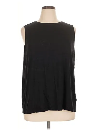 Pre-owned Nine West Sleeveless T-shirt In Black