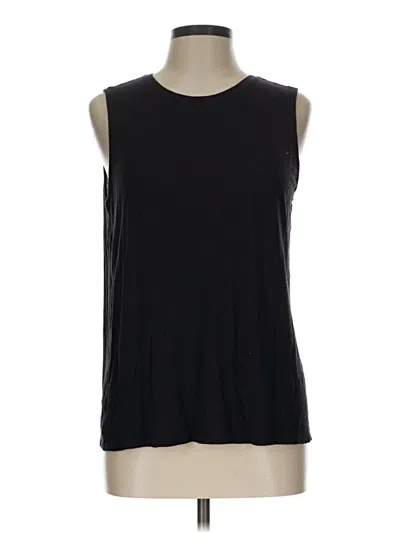 Pre-owned Nine West Sleeveless T-shirt In Black