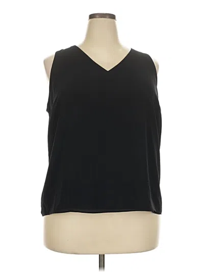 Pre-owned Nine West Sleeveless T-shirt In Black