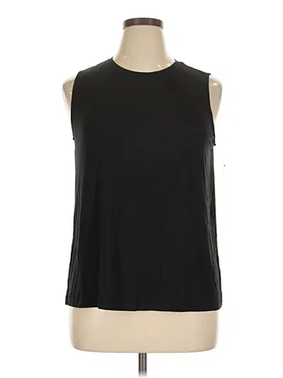 Pre-owned Nine West Sleeveless T-shirt In Black