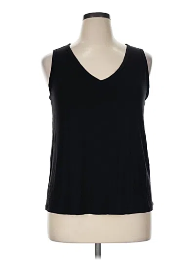 Pre-owned Nine West Sleeveless T-shirt In Black