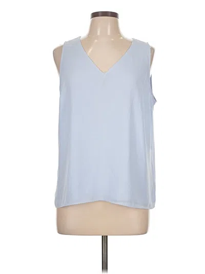 Pre-owned Nine West Sleeveless T-shirt In Blue