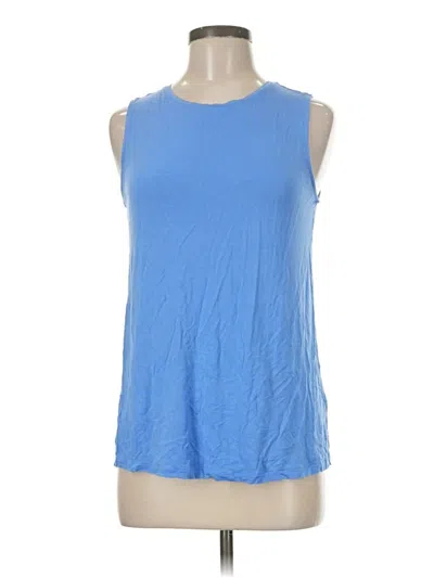 Pre-owned Nine West Sleeveless T-shirt In Blue