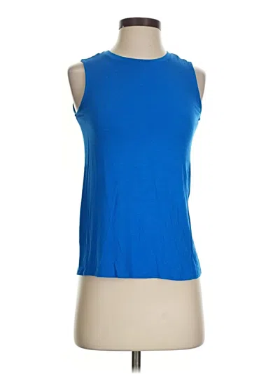Pre-owned Nine West Sleeveless T-shirt In Blue