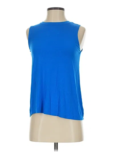 Pre-owned Nine West Sleeveless T-shirt In Blue