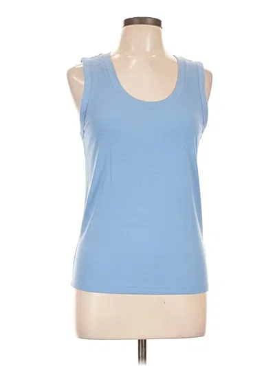 Pre-owned Nine West Sleeveless T-shirt In Blue