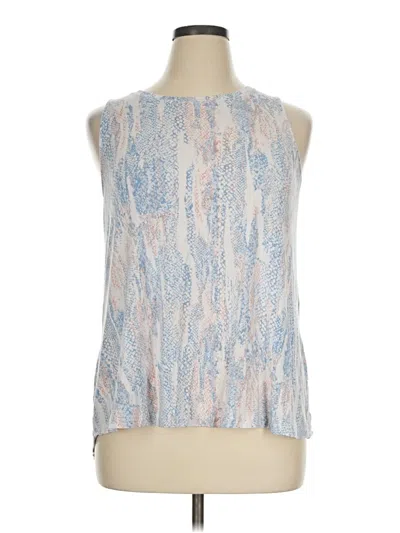 Pre-owned Nine West Sleeveless T-shirt In Blue