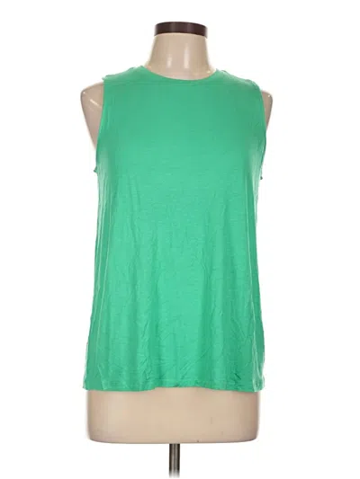 Pre-owned Nine West Sleeveless T-shirt In Green