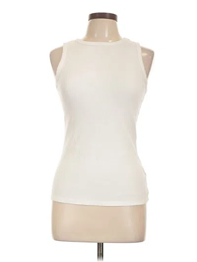 Pre-owned Nine West Sleeveless T-shirt In Ivory