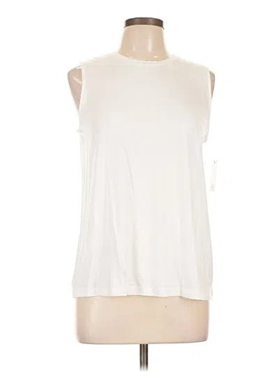 Pre-owned Nine West Sleeveless T-shirt In Ivory