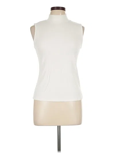 Pre-owned Nine West Sleeveless T-shirt In Ivory