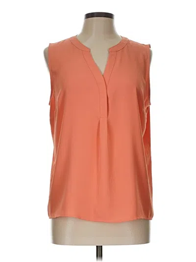 Pre-owned Nine West Sleeveless T-shirt In Orange