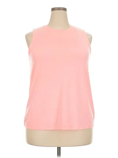 Pre-owned Nine West Sleeveless T-shirt In Pink